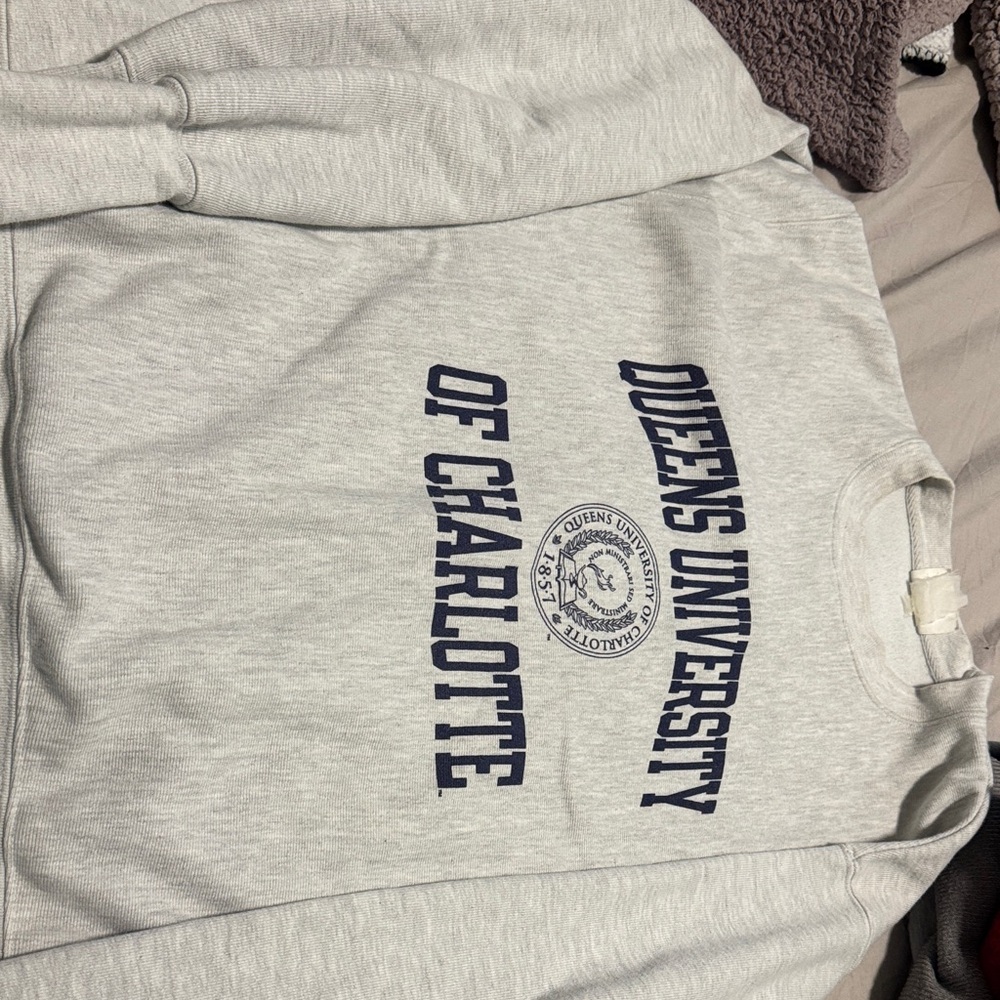 Queens University of Charlotte Gray Sweatshirt